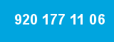 920 177 11 06 920 177 11 06
